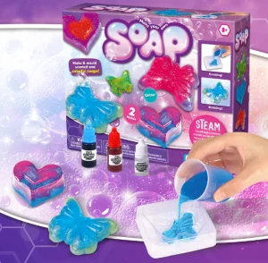 Soap Making Kit for Kids Crafts Science Toys Birthday Gifts Girls Boys 14 Years &amp; up DIY Educational Bath Toy Plastic Material