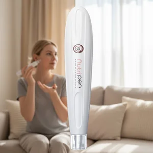 Wireless Electric Hydra Skin Pen Nutri Serum Filling Cartridges Nano Microneedle Skin Care Hydration Beauty Tool