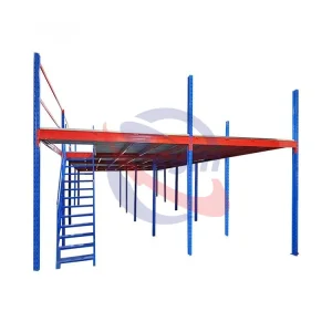 Mezzanine Platform Floor Industrial Shelving Rack