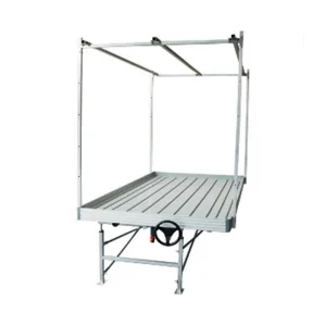 Mobile Hydroponic Ebb And Flood Tray Rolling Table