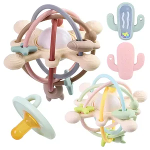 Toddlers Wooden Sensory Chew Toys