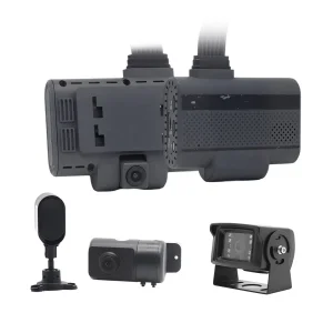 4CH 4G Dashcam WiFi GPS DMS Driver Monitoring System
