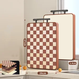 Premium Antibacterial Acacia Wood Cutting Board for Chefs