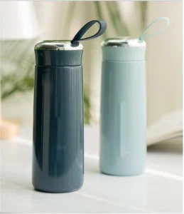 Custom Promotional Business Gift Double Wall Glass Water Bottle Cups