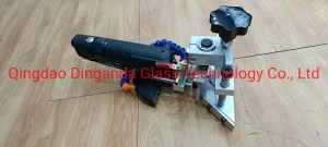 Pneumatic Powered Glass Chamfering Machine Glass Edging Machine Manual Glass Safety Corner Edging Machine