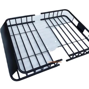 Dropshipping Universal Roof Rack Basket Cargo Luggage Carrier Steel Car Roof Basket