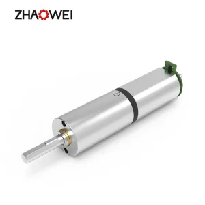Zhaowei MD012012-64 Motor de Reductor Planetario 117rpm 1.5kg. Cm 3V 6V 12V 12mm Motor de CC Metálico Miniatura para Coche Inteligente/Robot/Juguete