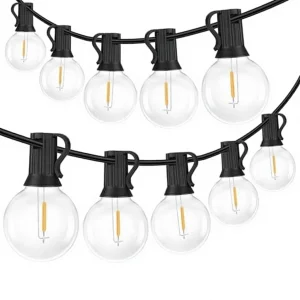 G40 Plastic LED Waterproof Solar String Lights