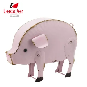 Metal Pig Figurine