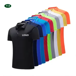 Wholesale Men Slim Fit Polo Shirt for Men Women Unisex Custom logo Embroidery Polyester Polo Golf Shirt