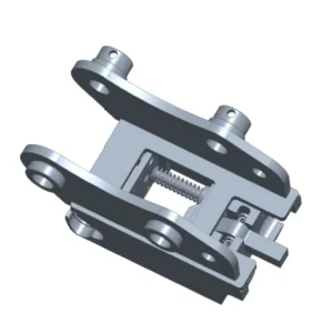 Heavy-Duty Mechanical Quick Hitch Coupler for Mini Excavators