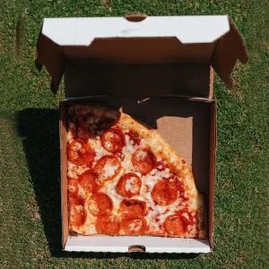 Caixa de Pizza de Papel Kraft Hexagonal Personalizada com Impressão, Biodegradável, Corrugada, Ecológica, para Alimentos, Descartável, Atacado