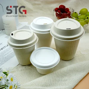 Compostable Bagasse Cup Eco Friendly Disposable Pulp Cup