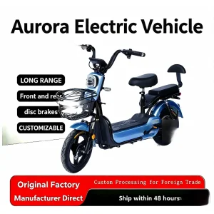 Wholesale Comfortable Dual-Suspension Electric Bicycle