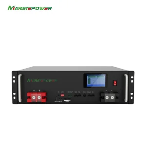 حزمة بطارية ليثيوم مثبتة على الرف 25.6V
