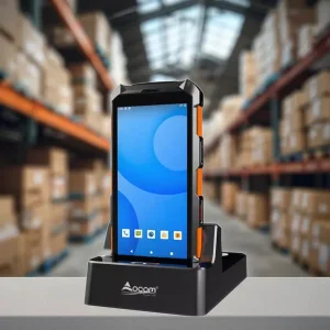 Ocbs-C6 Rugged Android Mobile Computer for Warehouse Logistics, 2D Barcode Scan, IP65, Large Battery