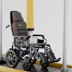 Motorised Power Assisted Wheelchair with Easy Push to Go Saves Effort Indoor Mobility Assistant Aids Limited Mobility