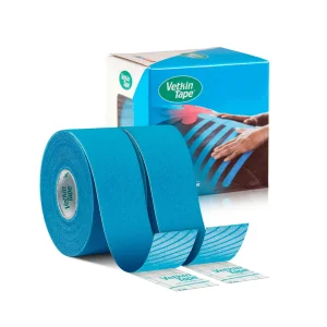 Size 5cm Width X 5m Length Strong Adhesion Cotton K-Tape Waterproof Sports Kinesiology Tape for Athletes and Trainers
