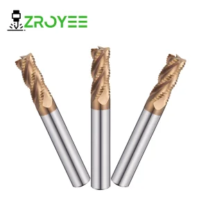 High Speed Steel Roughing End Mill HRC65 AlTin