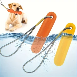 Floating Dog Chew Toy Water Resistant Interactive Training