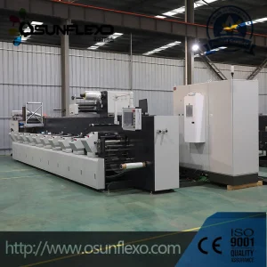 1-15 Colors Double Servo Mortor Flexo Printing Machine for Plastic Film/ Paper/ Label