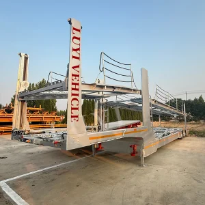 Car Carrier Semi-Trailer for 5/6/7/8/10 Cars Automatic Transporter Galvanizing of The Whole Trailer Available for Sale