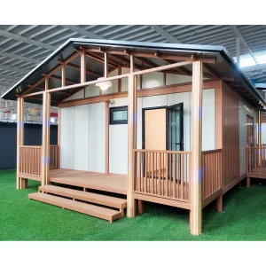 Portable Prefab Home Expandable Tiny House Mobile House Heavy Duty Steel Frame Foldable Modular Building For Office Clinic
