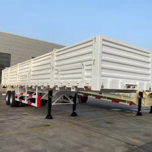 Interlink Double Loading Deck Drop Interlink Side Wall Semi Trailer