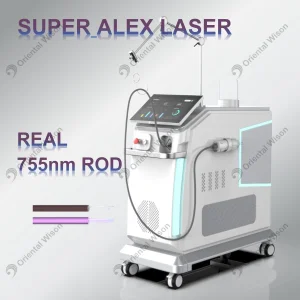 High Quality Alexandrite Laser 755nm Veins Removal Vascular Removal Long Paulse Laser Skin Rejuvenation Hair Removal Salon Equipment
