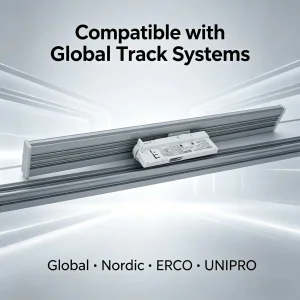 Commercial LED Track Lighting System