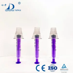Feeding Syringe with Mushroom Cover