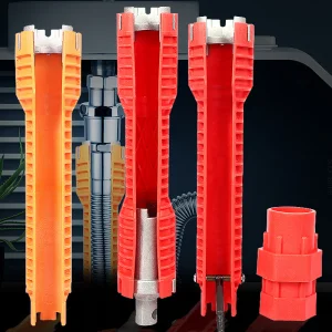 Multifunctional Water Pipe Bathroom Wrench Plumbing Installation Tool