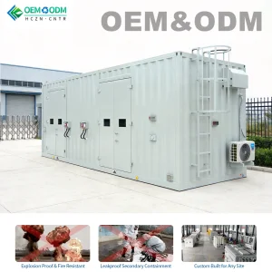 Grid Scale Battery Energy Storage Container