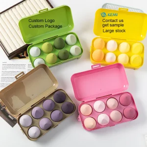Wholesale Mixed Macaroon Makeup Sponge