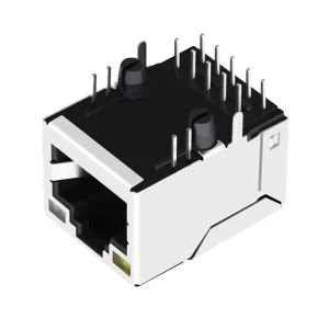 Custom Ethernet RJ45 Magnetic Female Connector Module