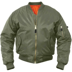 Mens Flight Bomber Jacket
