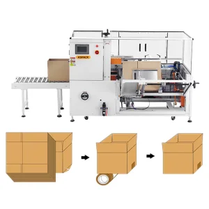 Automatic Carton Box Case Erector Carton Box Making Machine Automatic Cartoon Forming Machine