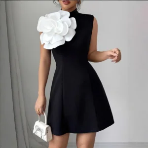 Petite Evening Wear Elegant Slim Fit Dress