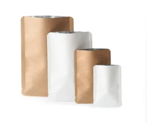 Eco Friendly Kraft Paper Bag for Snacks and Pet Food
