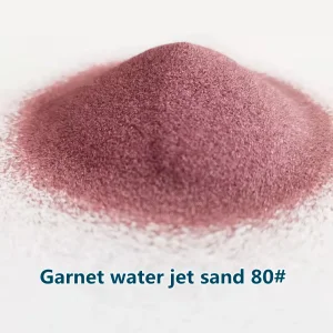 Factory Supply Abraisve Garnet Water Jet Sand 80# for Glass Cutting