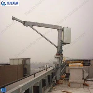Mounted in Parapet Davit System Gondola Bmu Facade Cleaning System