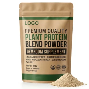 Premium Quality Plant Protein Blend Powder ISO22000 Certified Vegan
