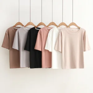 Custom Logo Breathable Casual Summer T-shirt