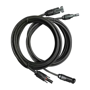 2.5mm 4mm 6mm Pv Solar Connector Cable Core One or Two 1000v 1500v Pv Photovoltaic Solar Connector Wire Harness and Cable