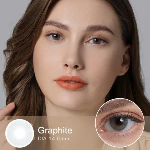 Free Shipping Magister Queen Graphite Prescription Power Contact Lenses Lentilles De Contact De Couleur Lentillas De Colores