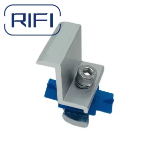 High Quality Aluminum Solar Panel MID Clamp and End Clamp for Flat Rooftop or Ground Solar PV Mounting Component System