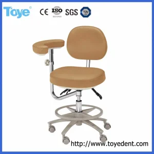 Ergonomic Dental Doctor Chair Stool, Dentist Stool Chair with Backrest
