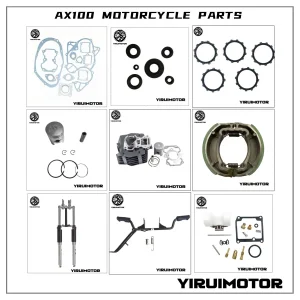 High-Performance Auto Motorcycle Spare Parts for Suzuki Ax100 and YAMAHA Ybr125