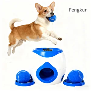 Interactive Dog Toys Pet Product Tennis Balls and Food Dispensing