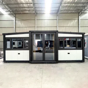 Insulated Prefabricated 20Ft 30Ft 40Ft Expandable Container House Steel Structure Prefab Sale Foldable Home Casa Contenedor